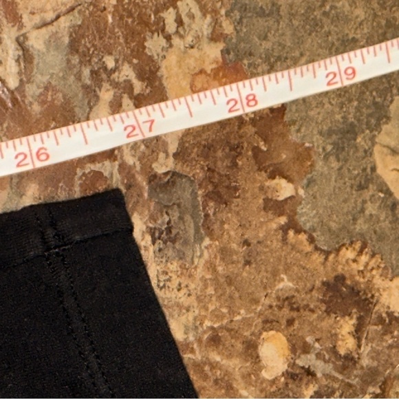 Adidas Girls Athletic Leggings Size Medium Black With Logo White Stripes - Picture 8 of 10